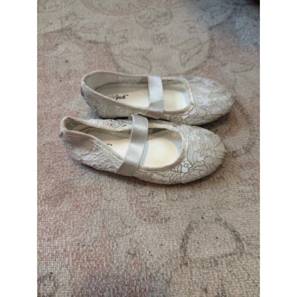 Size 8 toddler girl ballet dress up shoes